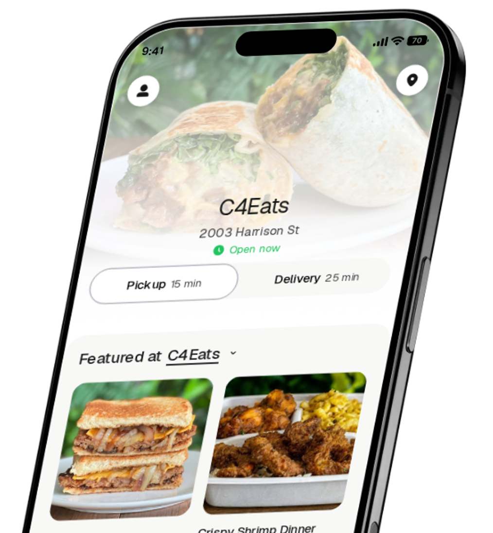 C4Eats app preview